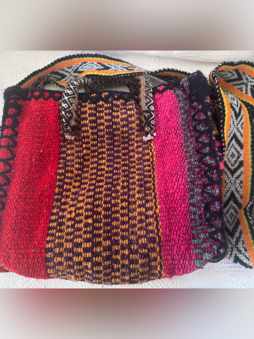Bohemian cross body bag